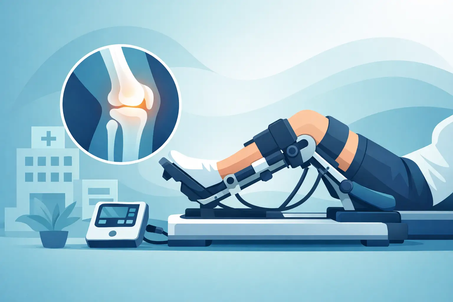 Izposoja Kinetek naprave za koleno